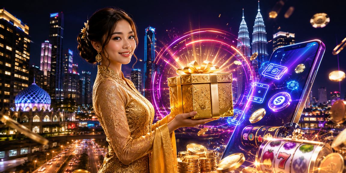 A woman in kebaya registering an anh20 bonus account in Petaling Jaya
